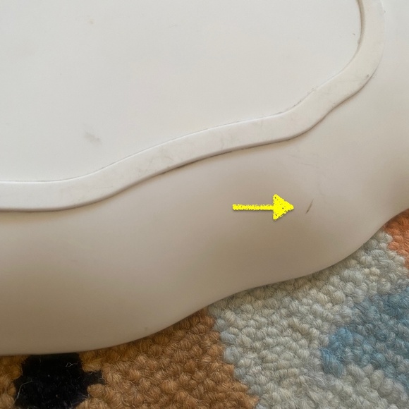 Waverly Products I Scalloped Autumn Harvest Serving Tray I James Whitcomb Riley - Picture 13 of 16